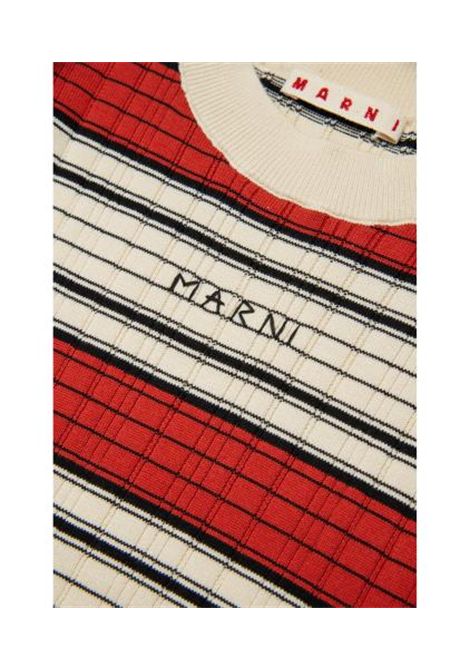 Maglione a righe MARNI KIDS | M01821 M00X30M435
